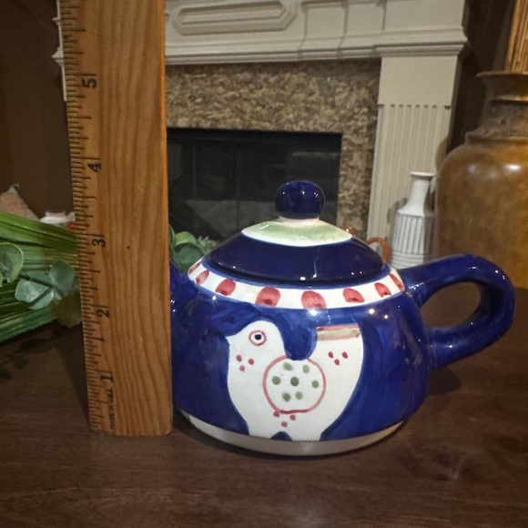 Solimene Vietri Italy Campagna style teapot. - Picture 8 of 9